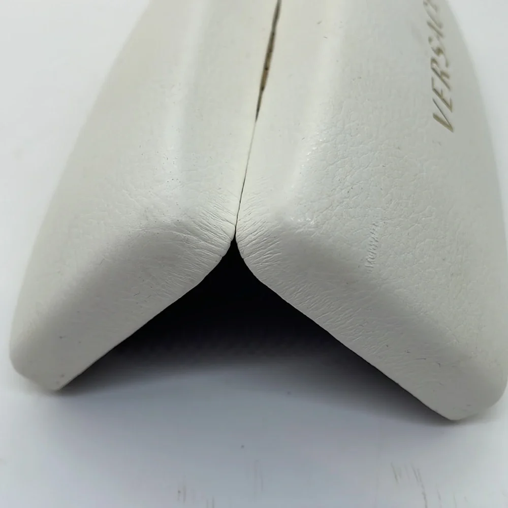 Versace White Eyeglass Case